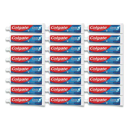 COLGATE Cavity Protection Toothpaste, Regular Flavor, 2.5 oz Tube, PK24, 24PK 51105